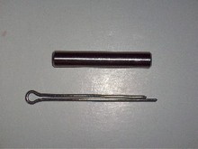 Outboard shear pin